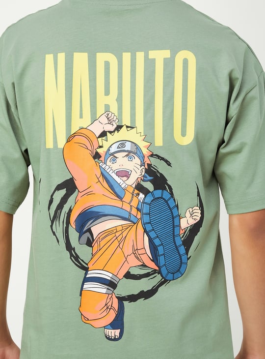 Boys Naruto Print T-shirt