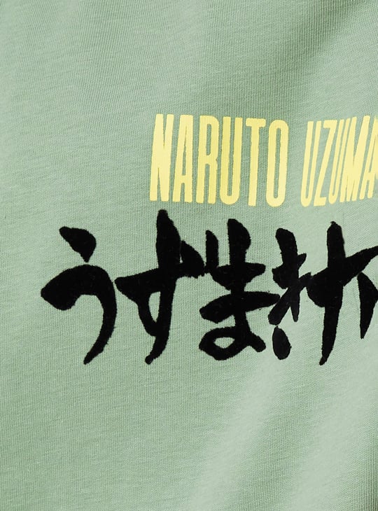 Boys Naruto Print T-shirt