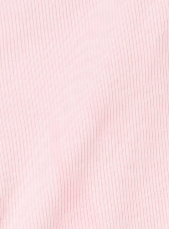 Girls Striped Shorts Set