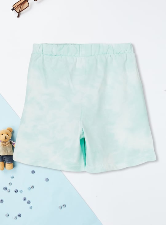 Girls Lilo & Stitch Print Shorts Set