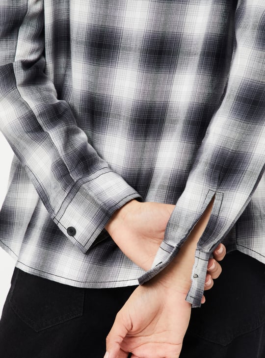 Women Checked Regular Fit Shirt