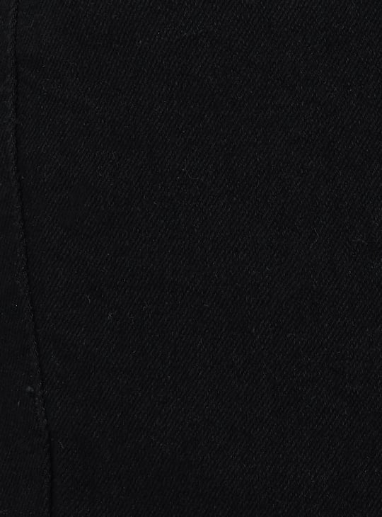 Women Solid Flared Jeans