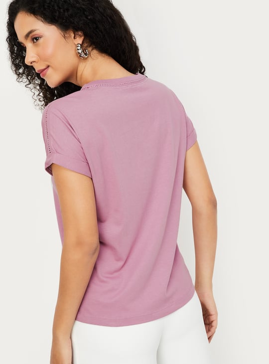 Women Solid T-shirt