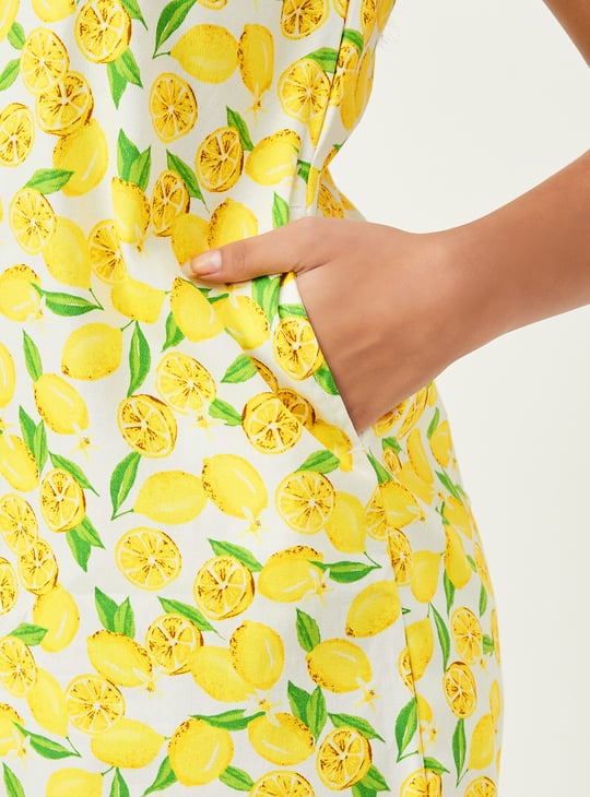 Girls Printed Shift Dress