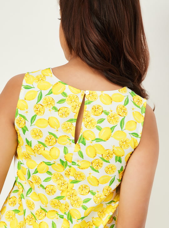 Girls Printed Shift Dress