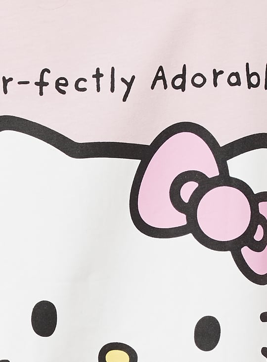 Women Hello Kitty Printed Chemise
