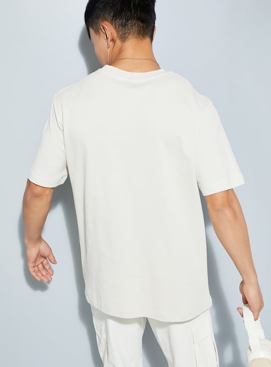 URB_N Men Textured T-shirt