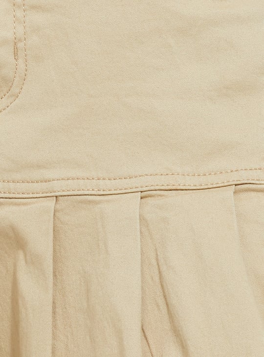 URB_N Women Pleated Mini Skirt