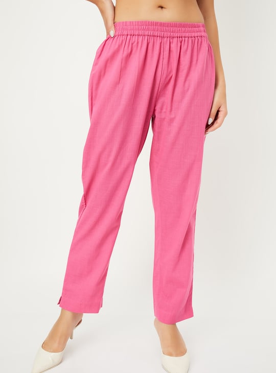 Women Embroidered Straight Kurta Set