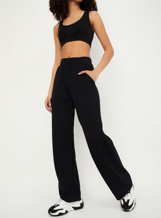 Women Wide Leg Butter Soft Track Pants
