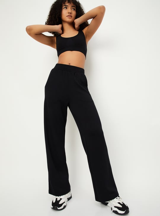 Women Wide Leg Butter Soft Track Pants