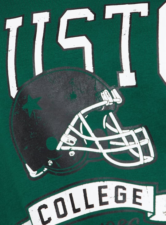 Women Printed Athleisure Oversized T-shirt