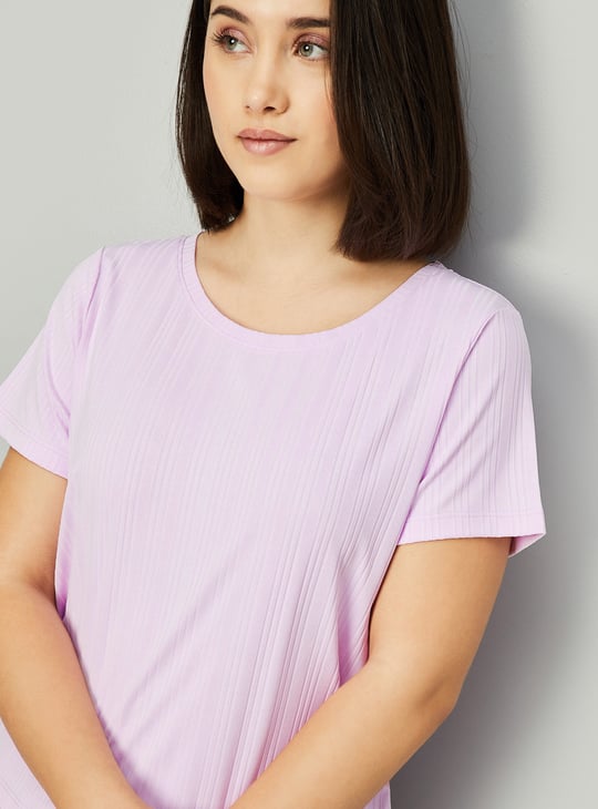 Women Ribbed T-shirt - Pack of 2