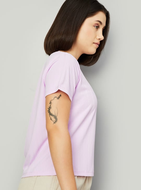 Women Ribbed T-shirt - Pack of 2