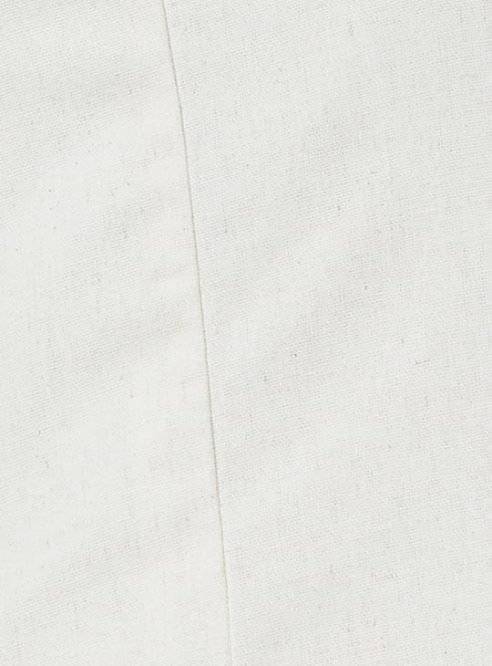 Women Solid Panelled Midi Dress