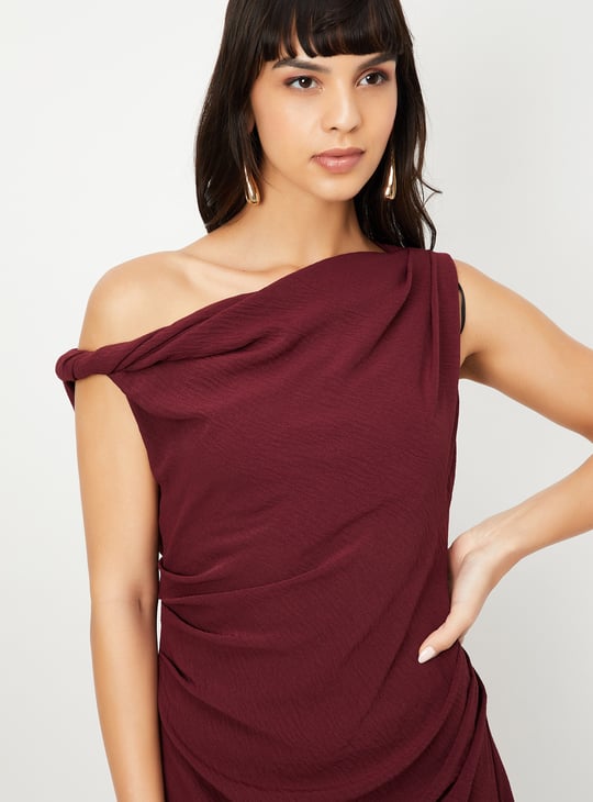 Kalki x Max Women Asymmetric Dress with Gathers