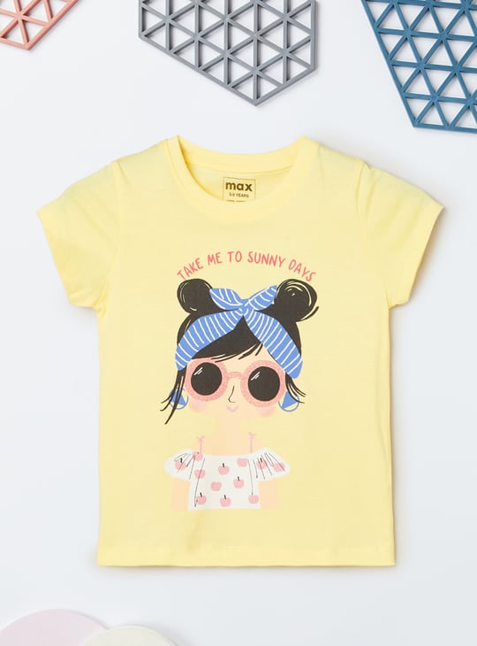 Girls Printed T-shirt