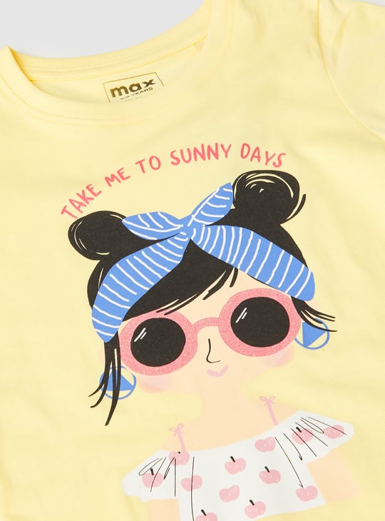 Girls Printed T-shirt