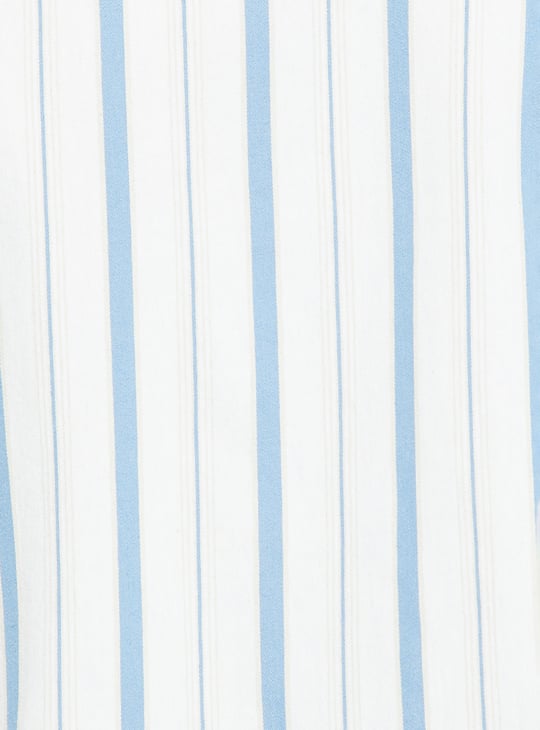 URB_N Men Striped Boxy Fit Shirt