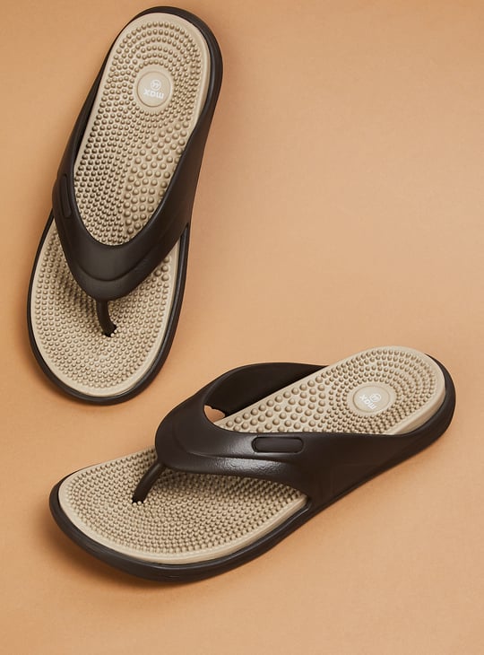 Men V-strap Accupressure Flip Flops