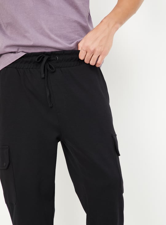 Men Regular Fit Cargo Joggers