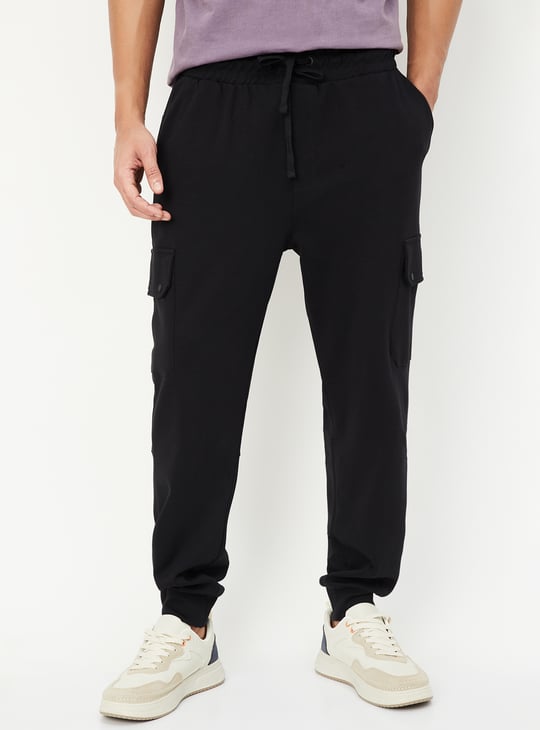 Men Regular Fit Cargo Joggers
