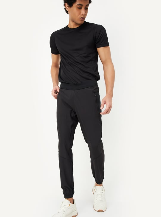 Men Solid Athleisure Joggers