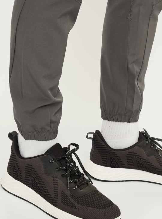 Men Solid Athleisure Joggers