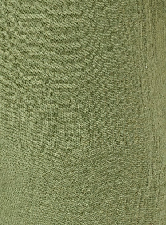 Girls Textured Relaxed Fit Trousers