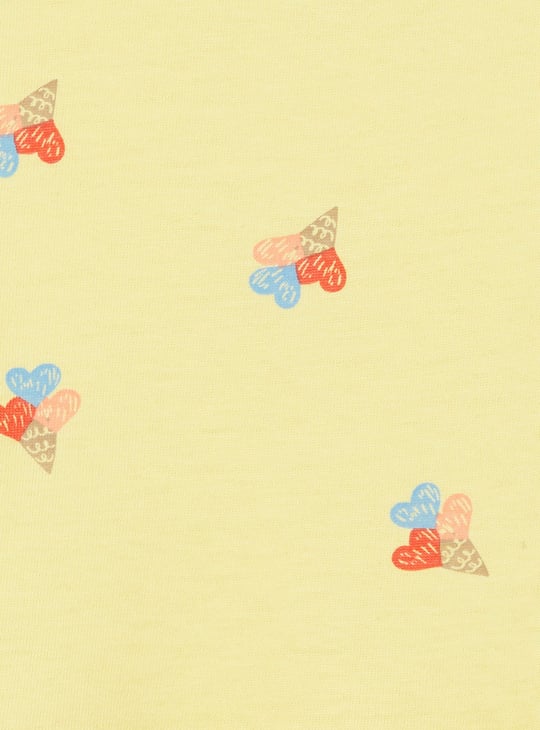 Girls Printed A-line Dress - Pack of 2