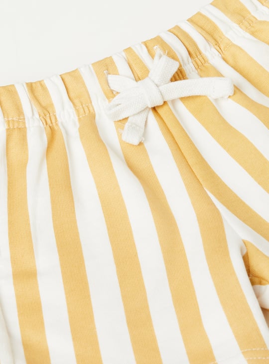 Boys Printed Shorts Set