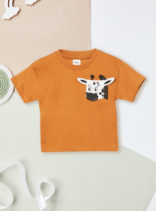Boys Printed Shorts Set