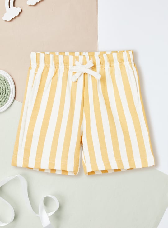 Boys Printed Shorts Set