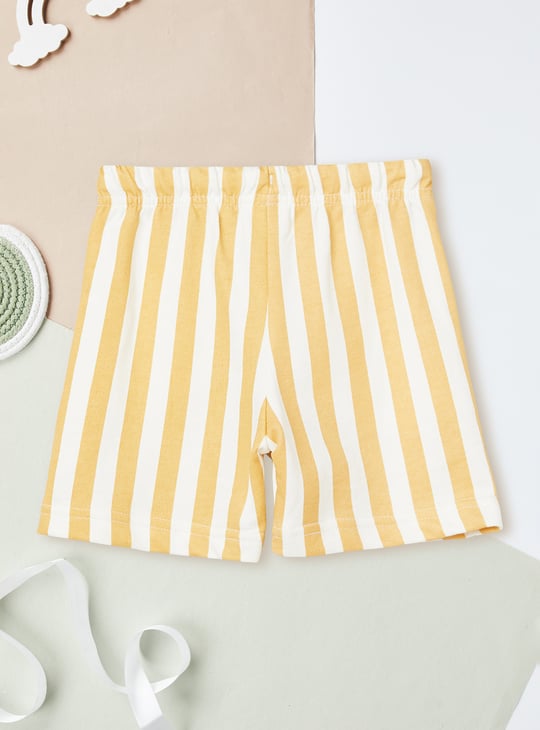Boys Printed Shorts Set