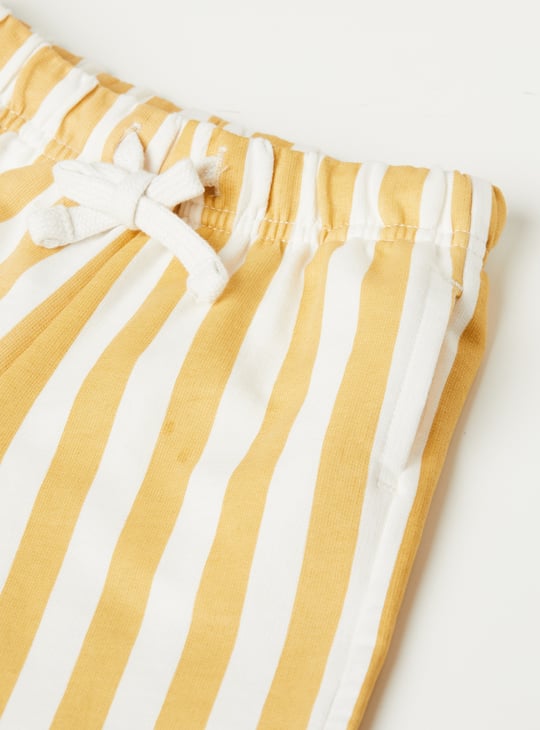 Boys Printed Shorts Set