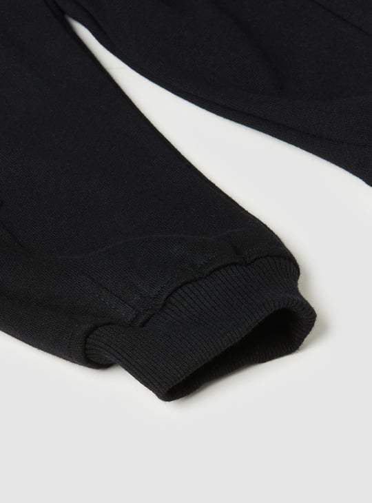 Boys Solid Cargo Joggers