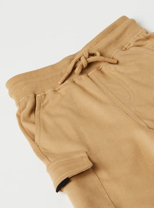 Boys Knit Cargo Shorts - Pack of 2