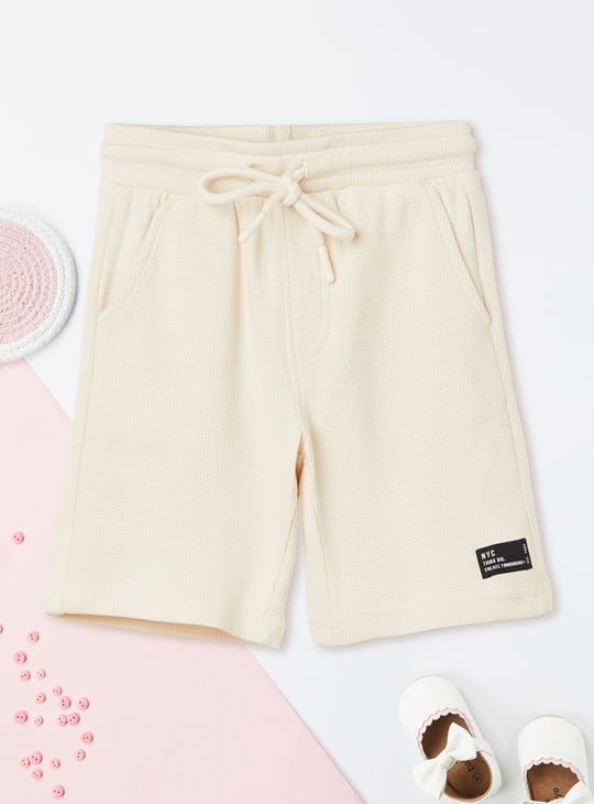 Boys Knit Cargo Shorts - Pack of 2