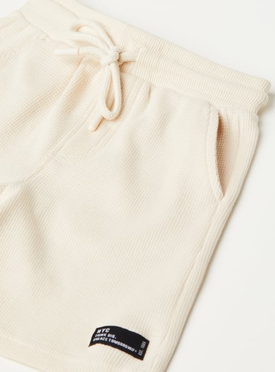 Boys Knit Cargo Shorts - Pack of 2