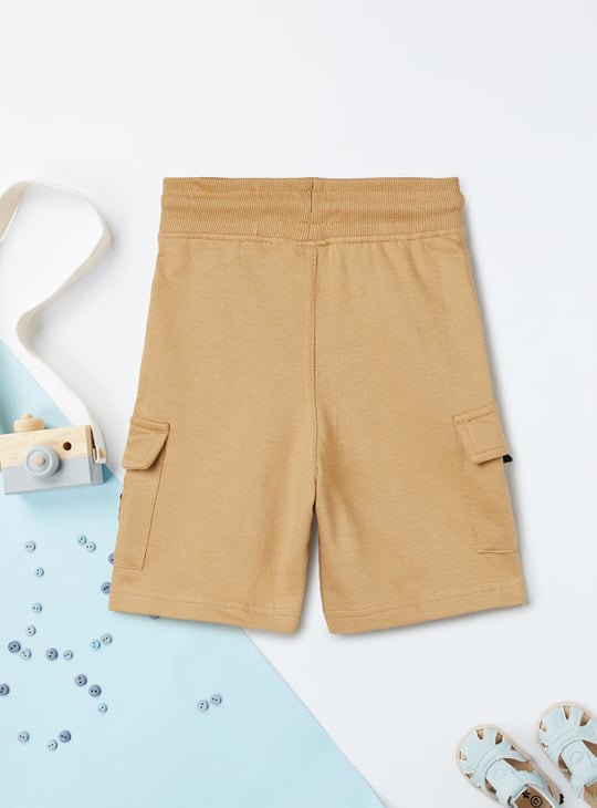 Boys Knit Cargo Shorts - Pack of 2