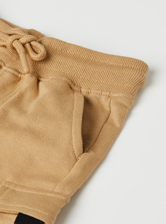 Boys Knit Cargo Shorts - Pack of 2