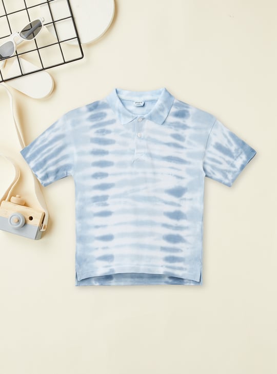 Boys Tie Dye Polo T-shirt