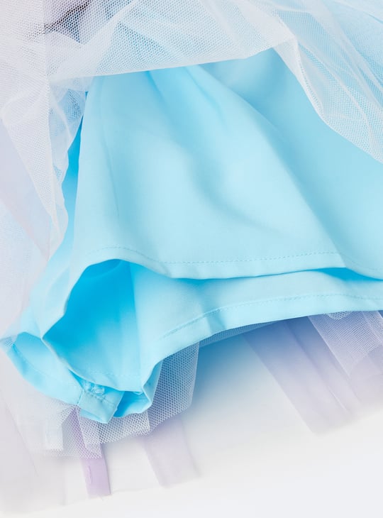 Girls Unicorn Sequins Tulle Dress