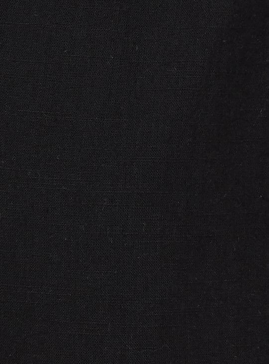 Women Shiffili Embroidered Hem Straight Pants