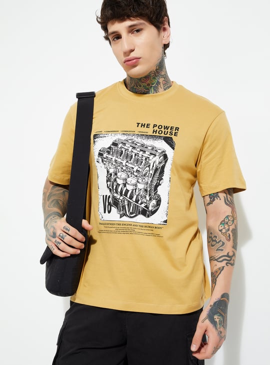 URB_N Men Printed T-shirt