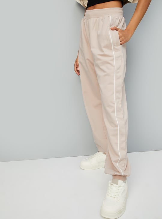 Women Side Taping Athleisure Joggers
