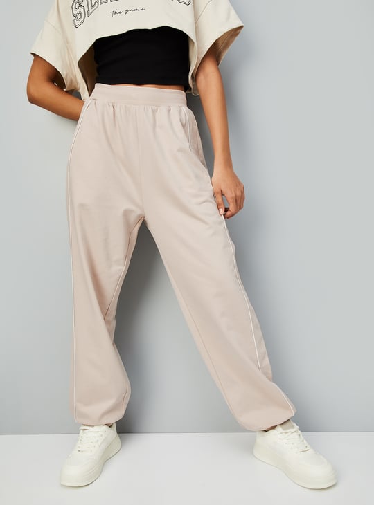 Women Side Taping Athleisure Joggers
