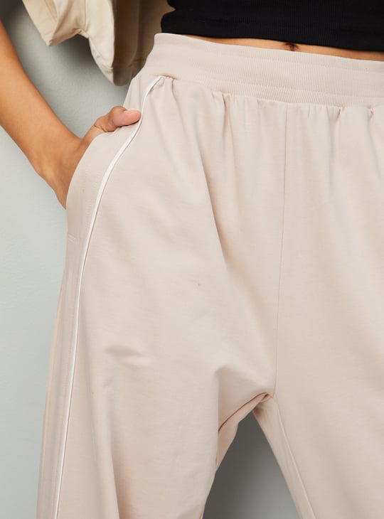 Women Side Taping Athleisure Joggers