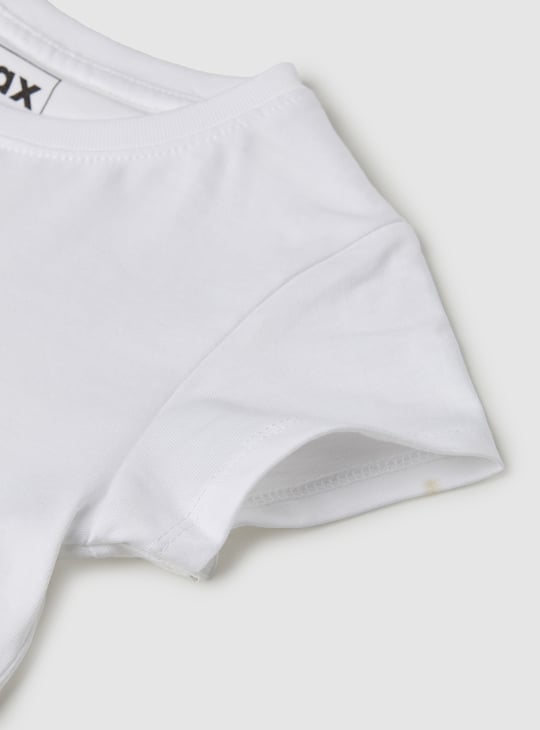 Girls Printed T-shirt - Pack of 2