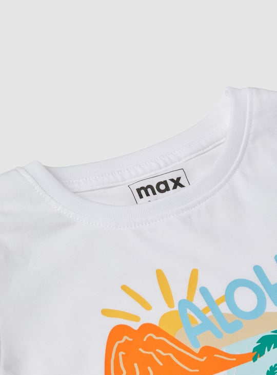 Girls Printed T-shirt - Pack of 2